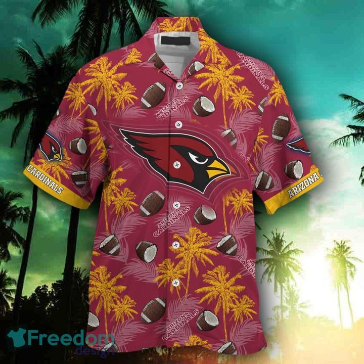 Arizona Cardinals Women Hawaiian Shirt Summer Button Up - Hot