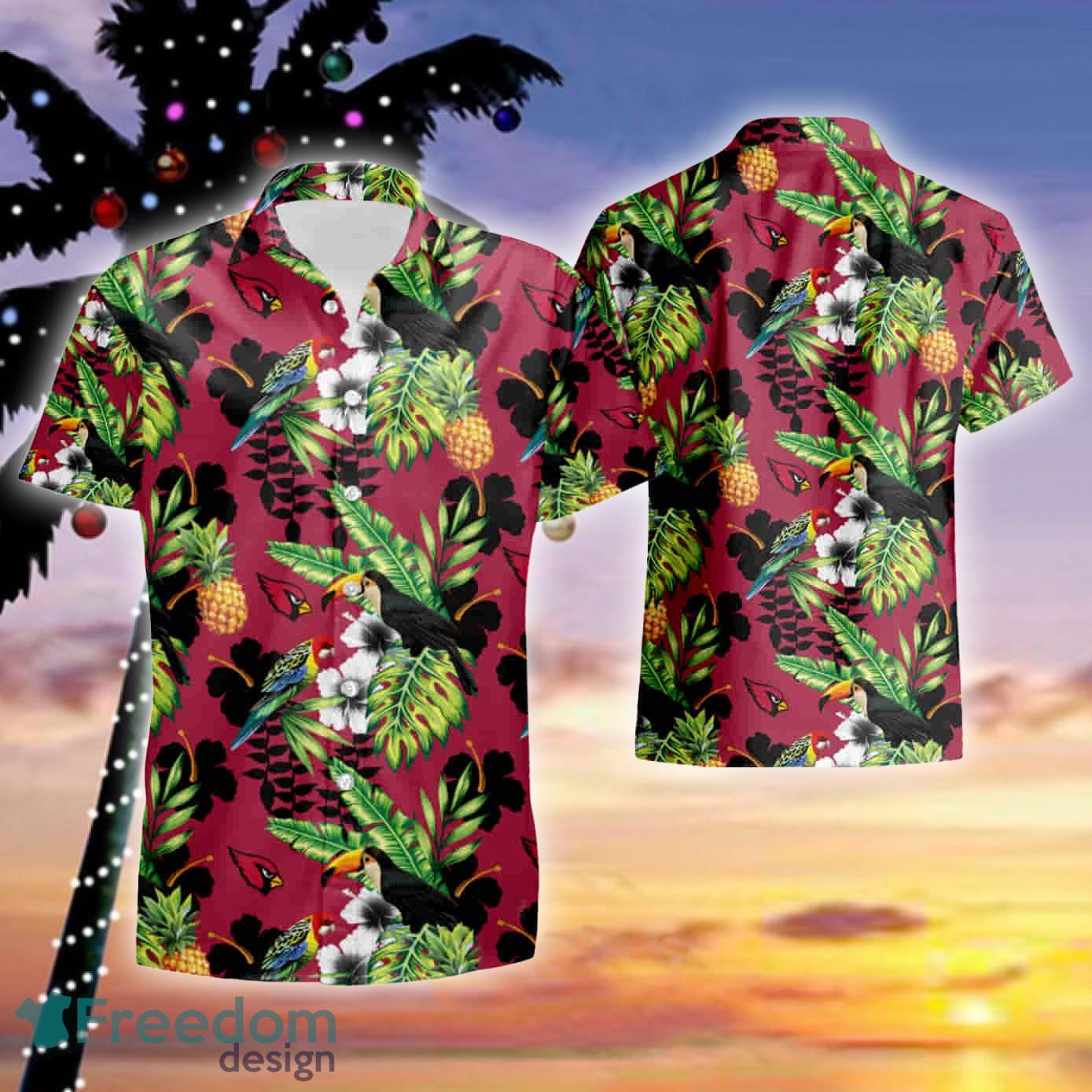 NFL Arizona Cardinals Hawaiian Shirt Vintage Sunset Aloha Gift For