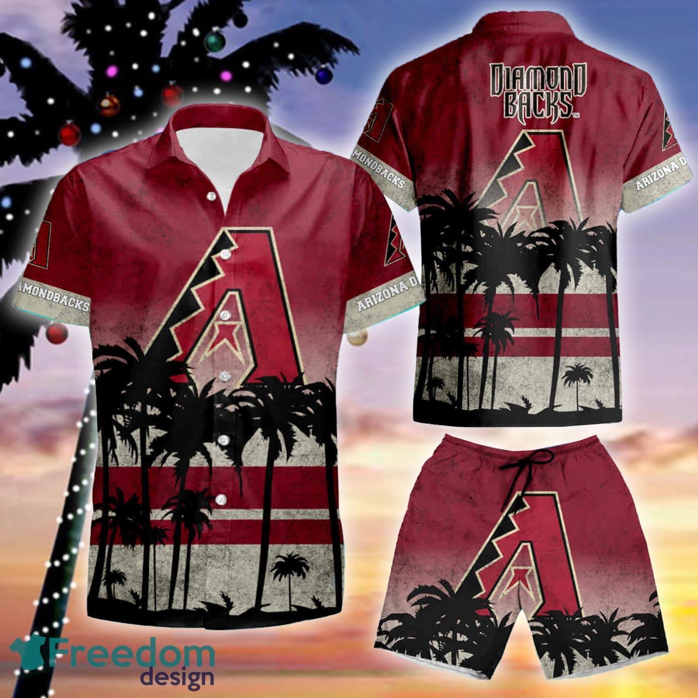 Arizona Diamondbacks Hawaiian Shirt And Short Set Gift Men Women -  Freedomdesign
