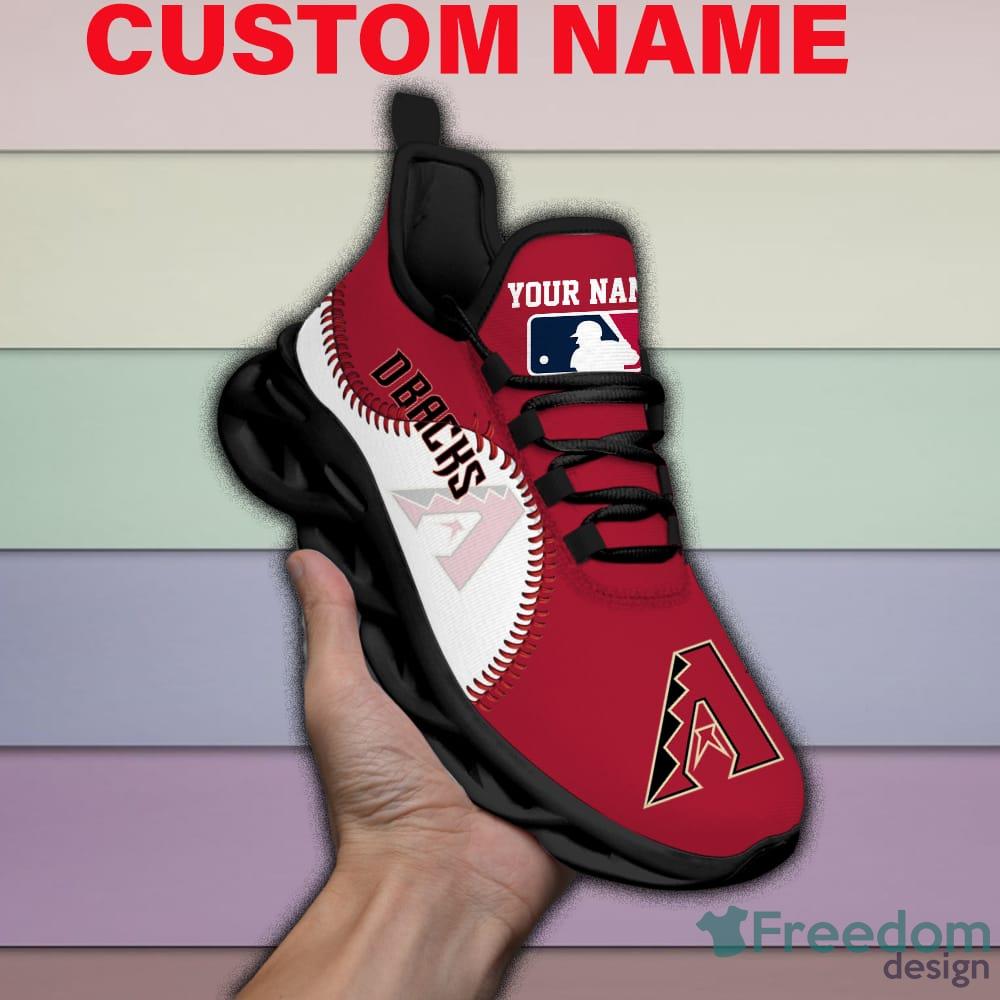 Arizona Diamondbacks Mix Jerseys MLB Max Soul Shoes Custom Name For Men And  Women Running Sneakers - Freedomdesign