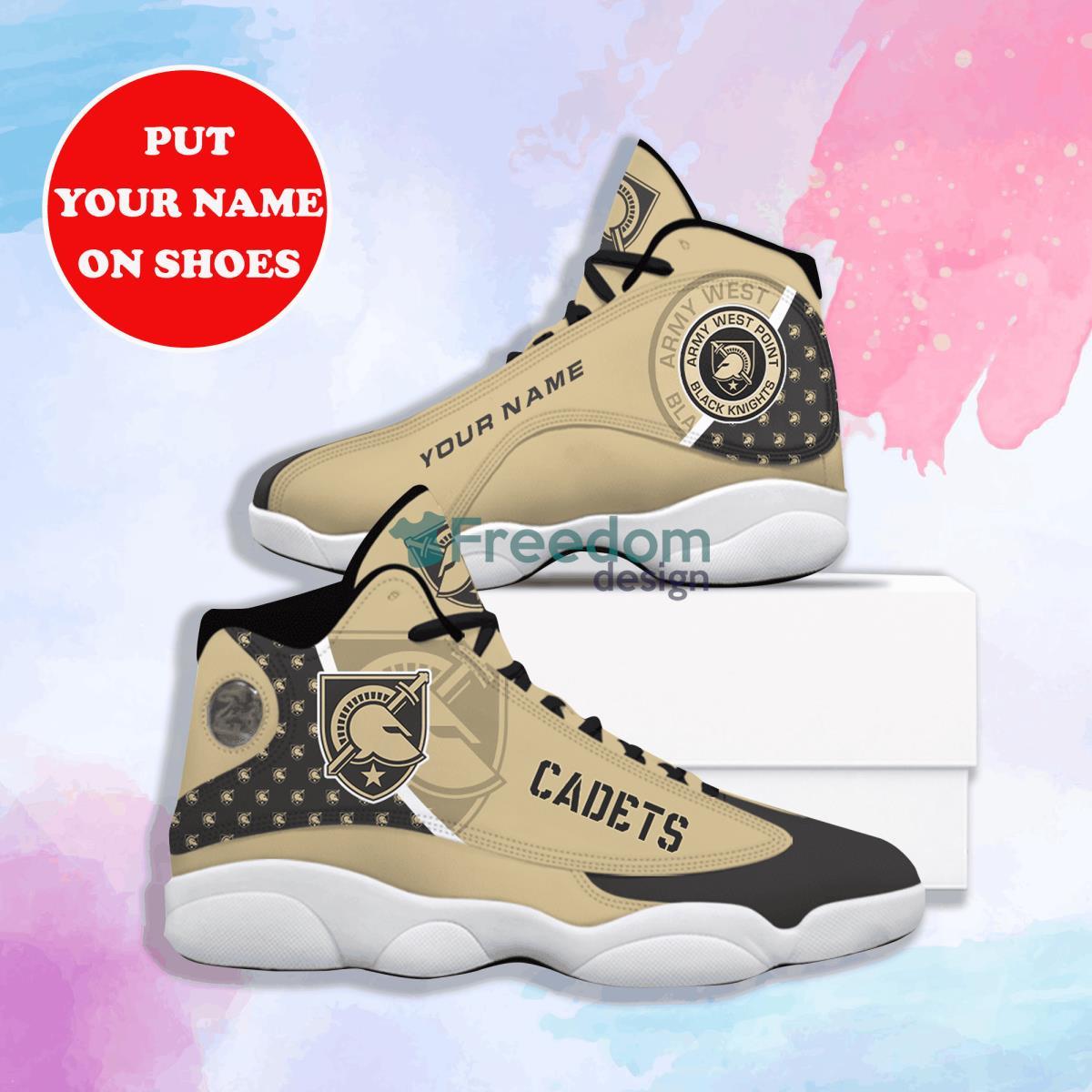 Army Football Best Air Jordan Custom Name Sneakers - Freedomdesign