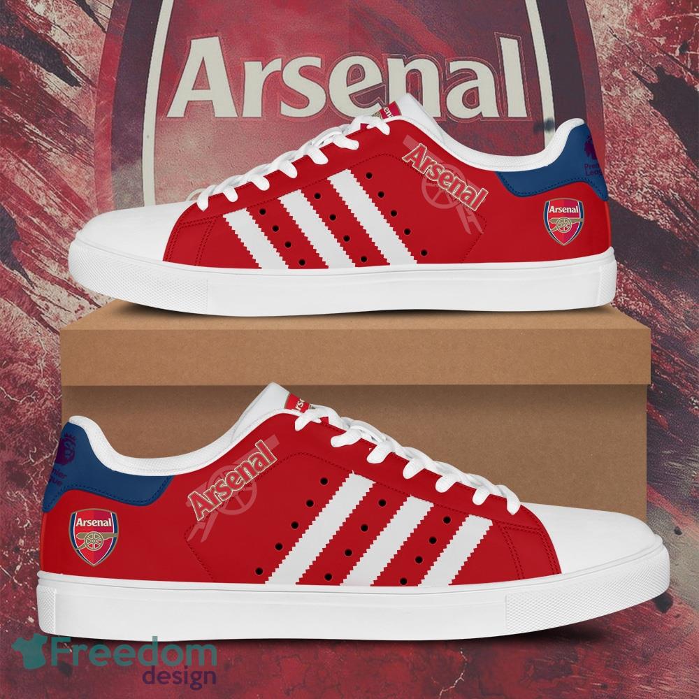 Arsenal Premier League 23-24 New Stan Smith Shoes Skate -  Arsenal – Premier League 2324 Limited Editions03 2 Stan Smith Shoes