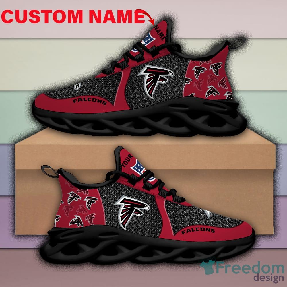 Atlanta Falcons NFL Custom Name Max Soul Shoes Impressive Gift For Men Women  Fans - Freedomdesign