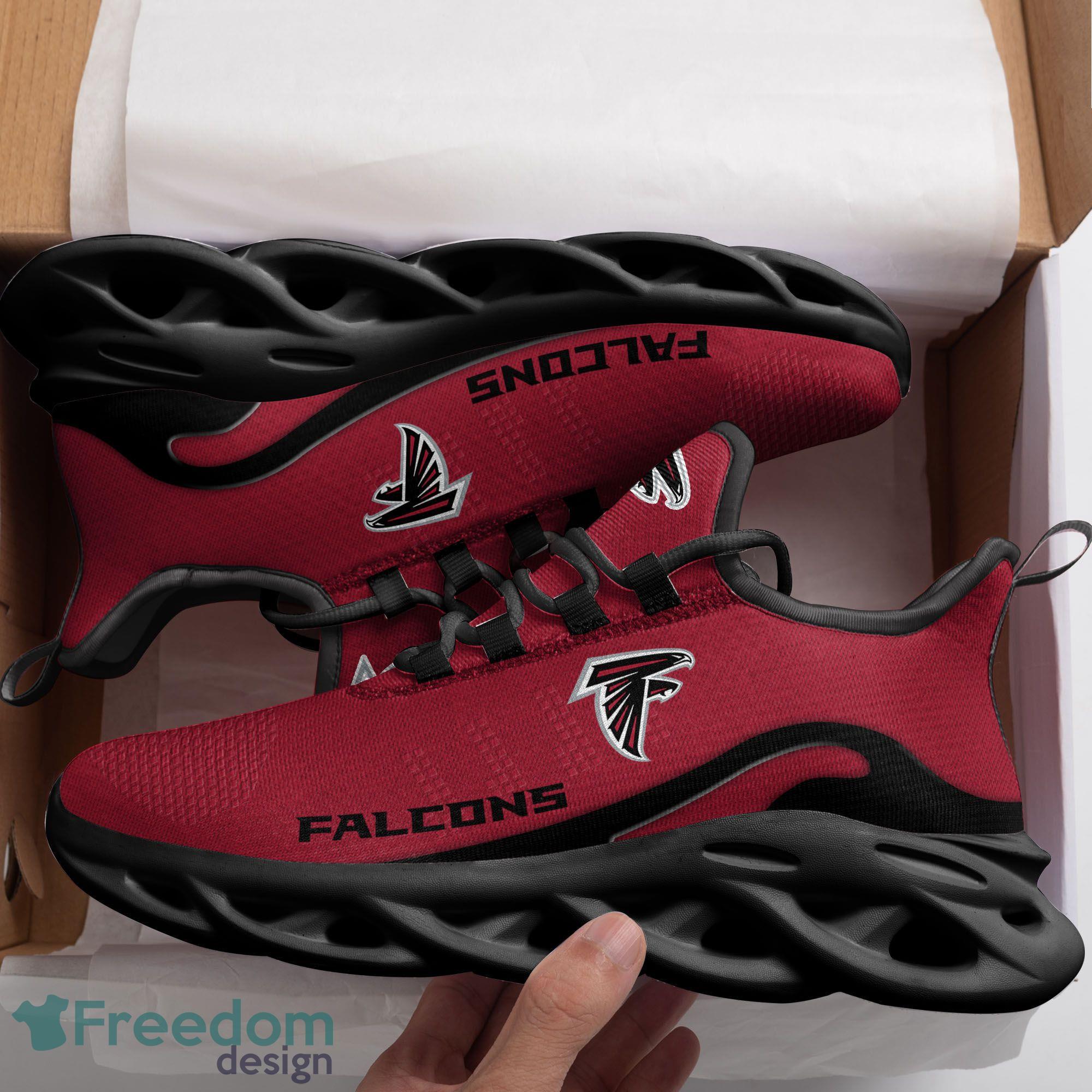 Jordan custom black Atlanta Falcons shoe(crystallized) made to