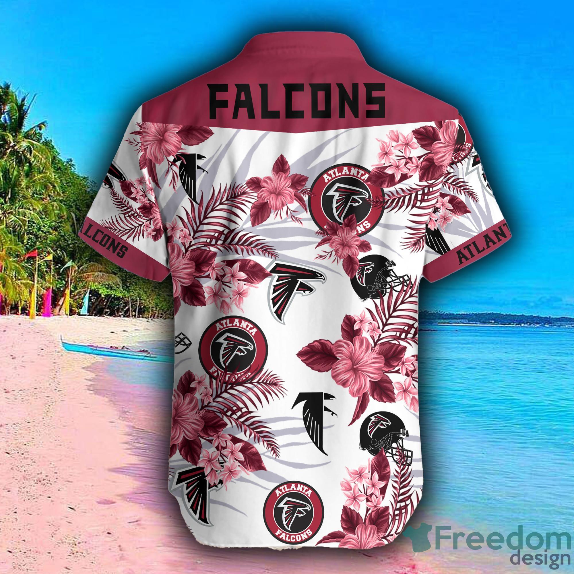 Atlanta Falcons NFL Flower Hawaiian Shirt Ideal Gift For Men Women -  Freedomdesign