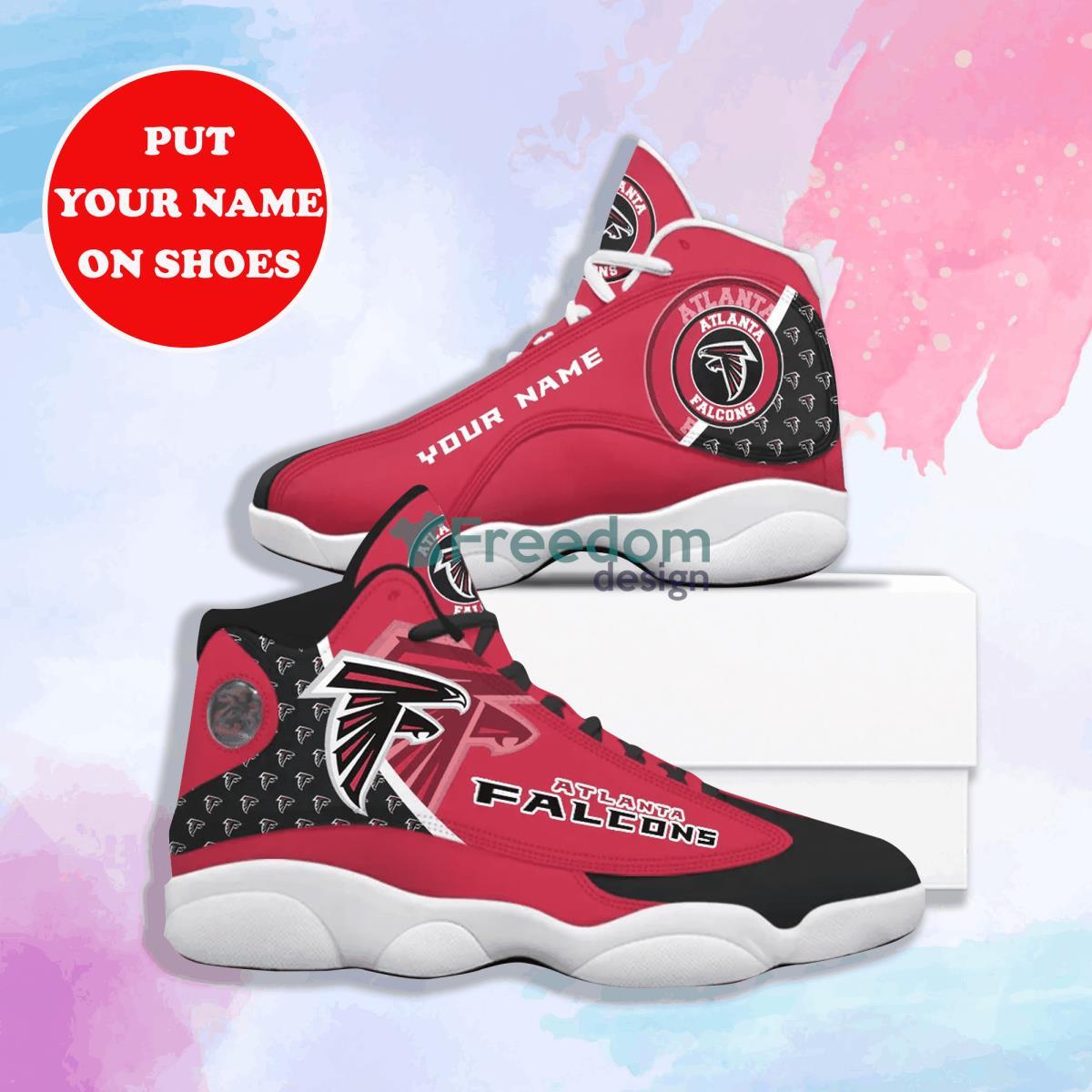 Atlanta Football Best Air Jordan 13 Custom Name Sneakers Product Photo 1