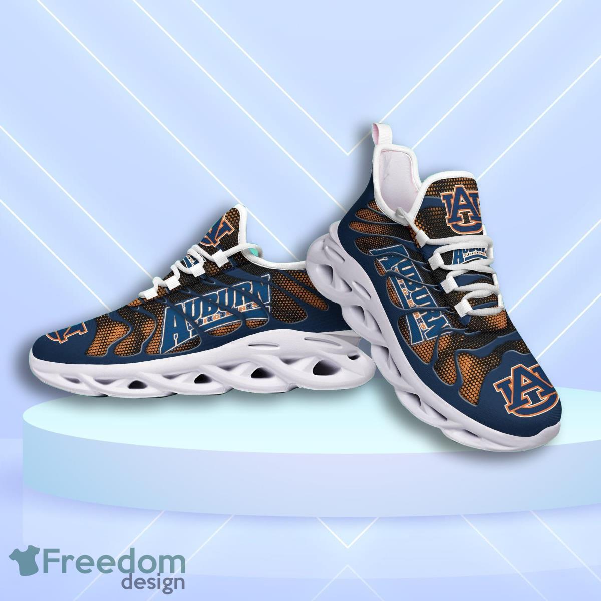 Auburn Tigers Logo Hole Background 3D Max Soul Shoes Product Photo 1