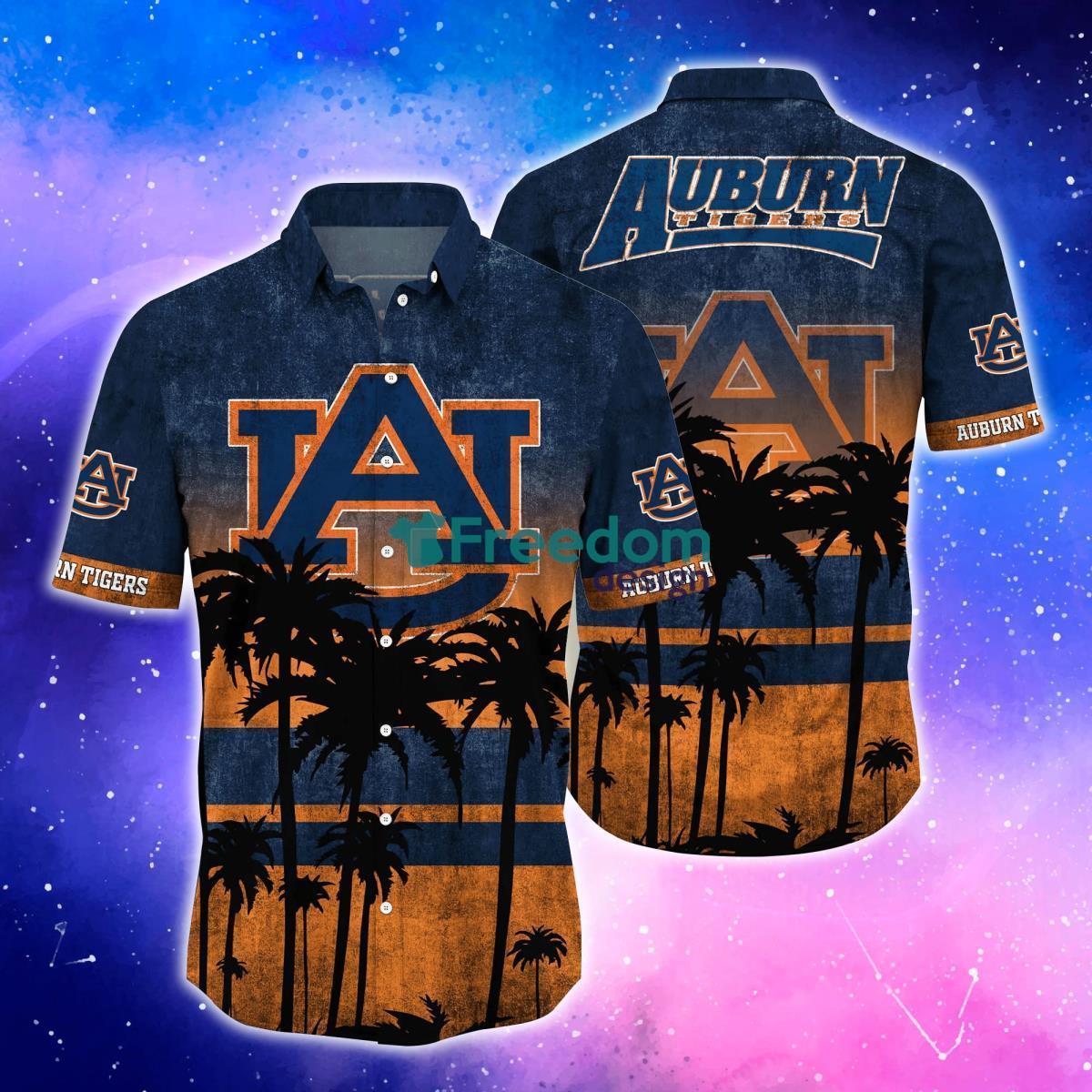 Auburn Tigers Trending Hawaiian Shirt And Shorts For Fans Product Photo 1