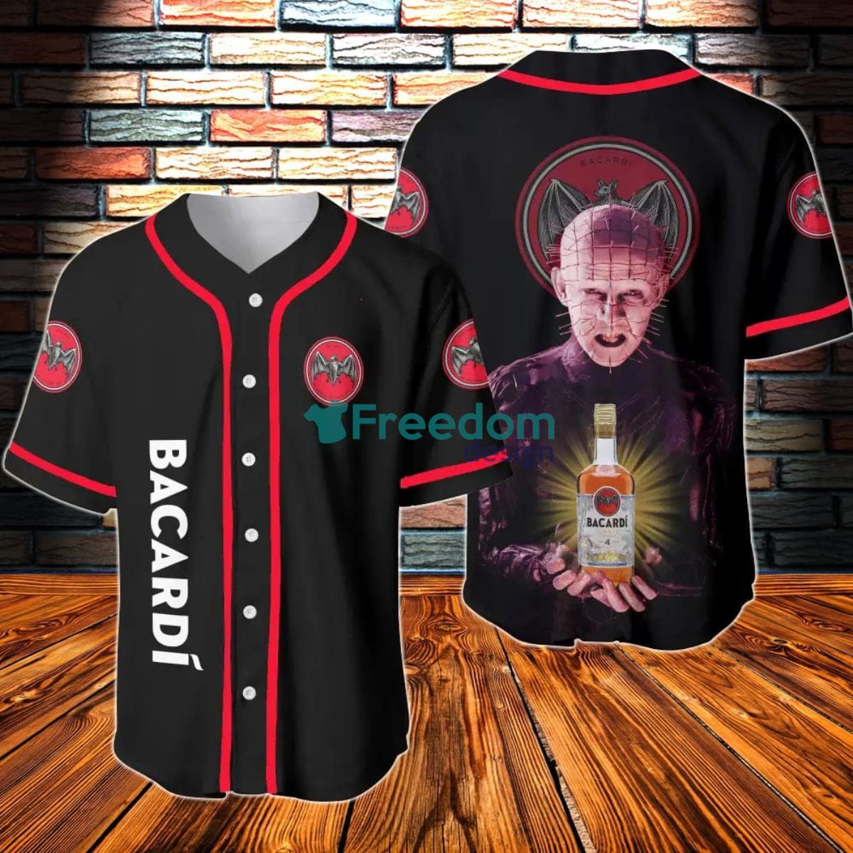 Bacardi Hellraiser Horror Baseball Jersey Product Photo 1