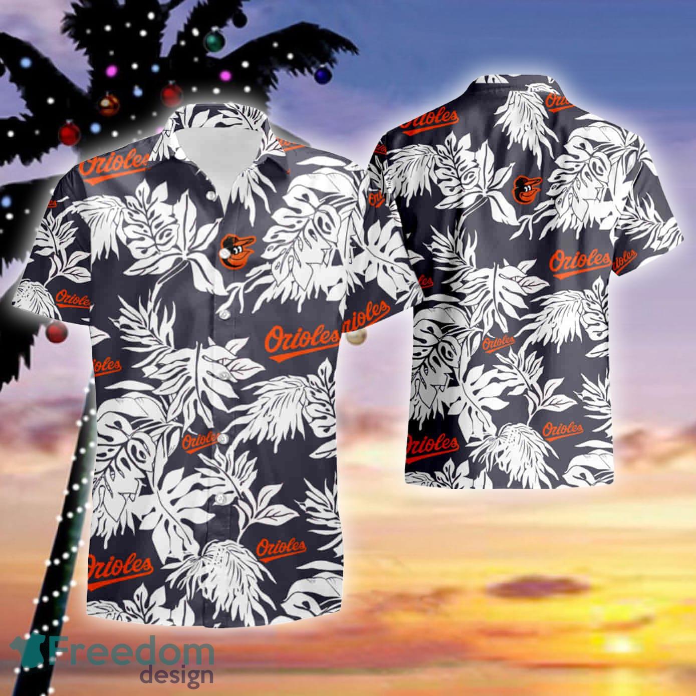 Baltimore Orioles Mlb 3 Hawaii Summer Hawaiian Shirt And Short