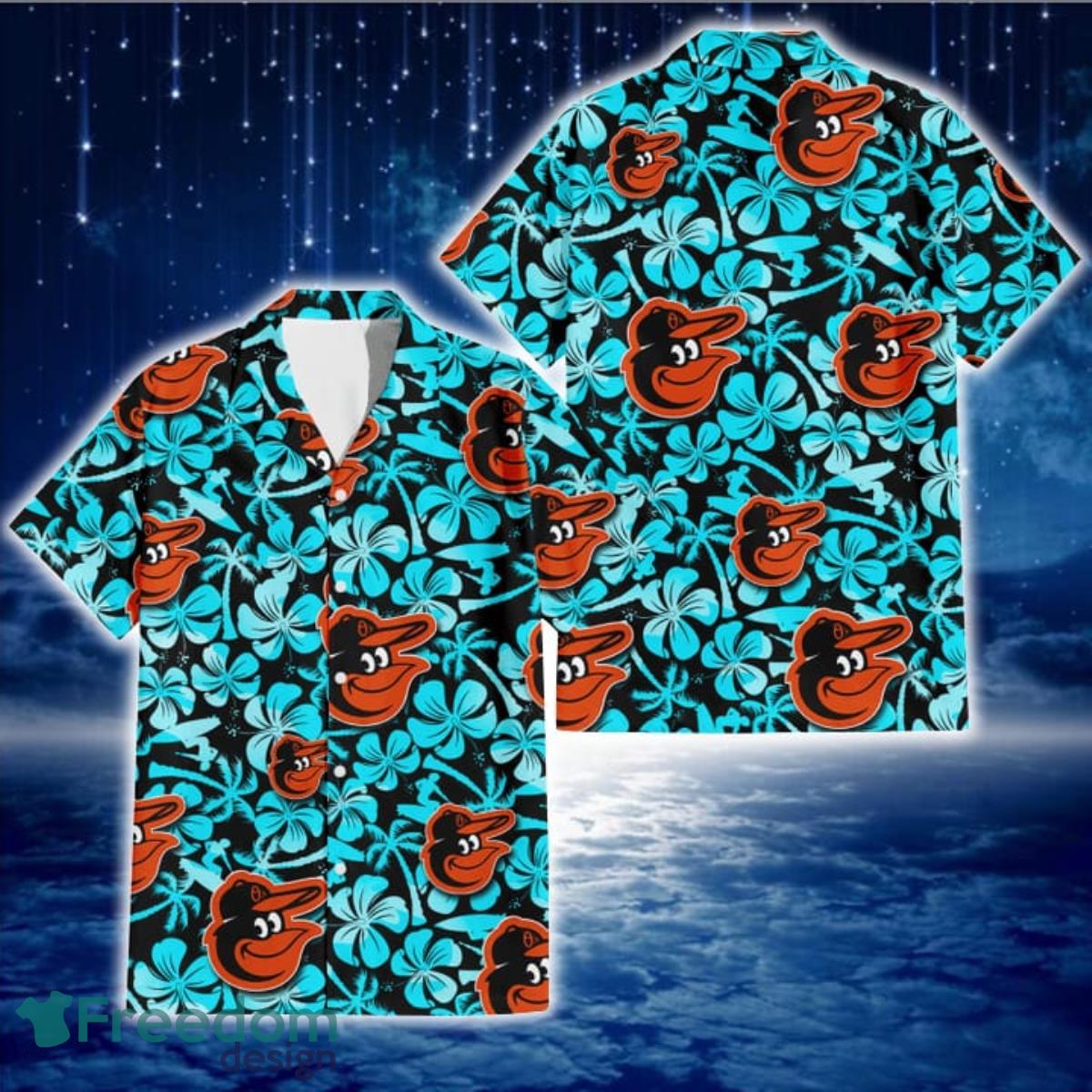 Mlb Baltimore Orioles Coconut Hawaiian Shirt - Shibtee Clothing