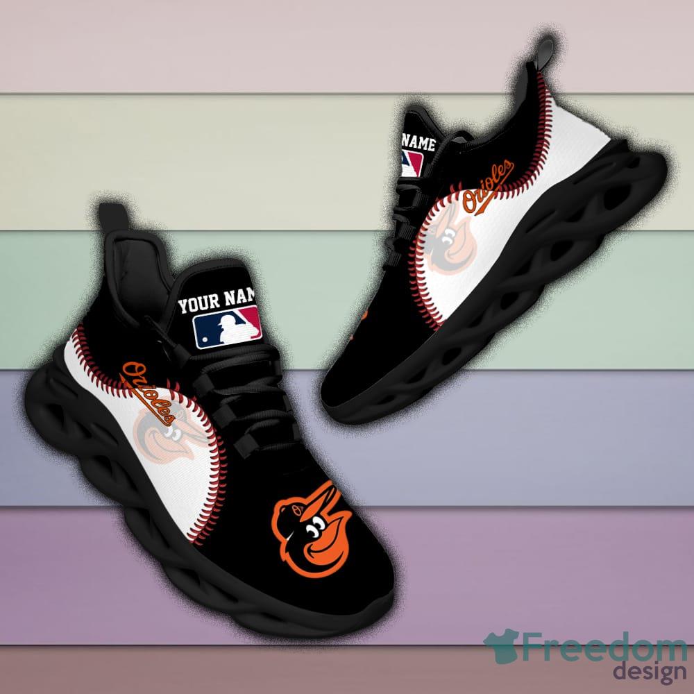 Houston Astros MLB Personalized New Max Soul Sneaker - Owl Fashion