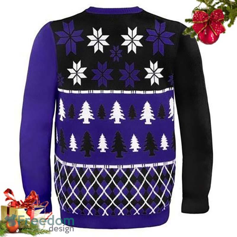 Baltimore Ravens Busy Block Ugly Ideas Funny Ugly Christmas Sweater -  Freedomdesign