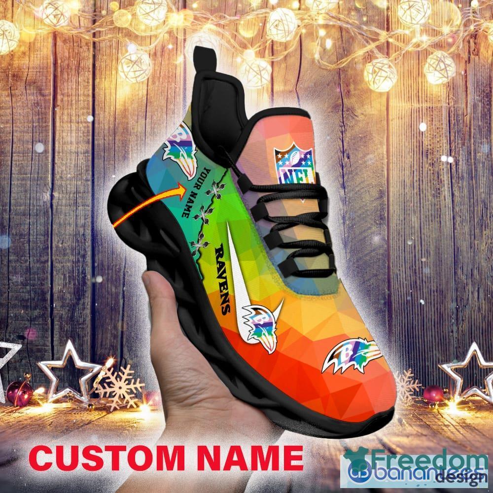 Nfl Cincinnati Bengals Custom Name Max Soul Shoes Chunky Sneakers