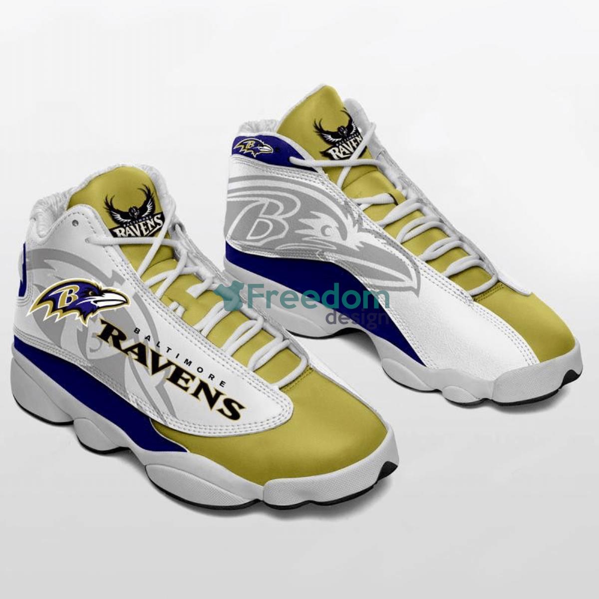 Baltimore Ravens Limited Edition Air Jordan 13 Sneakers Shoes