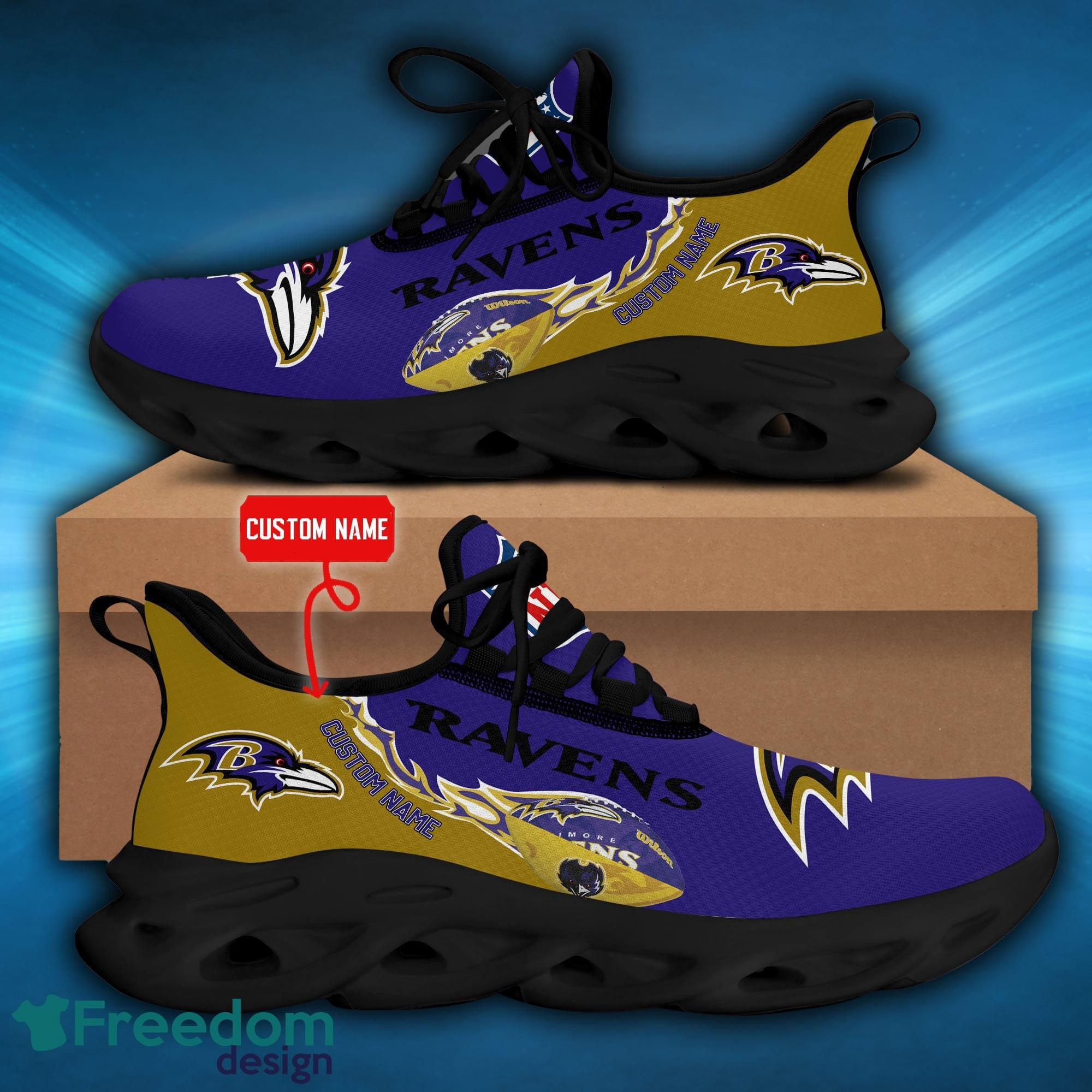 Baltimore Ravens NFL Clunky Max Soul Shoes For Men Women