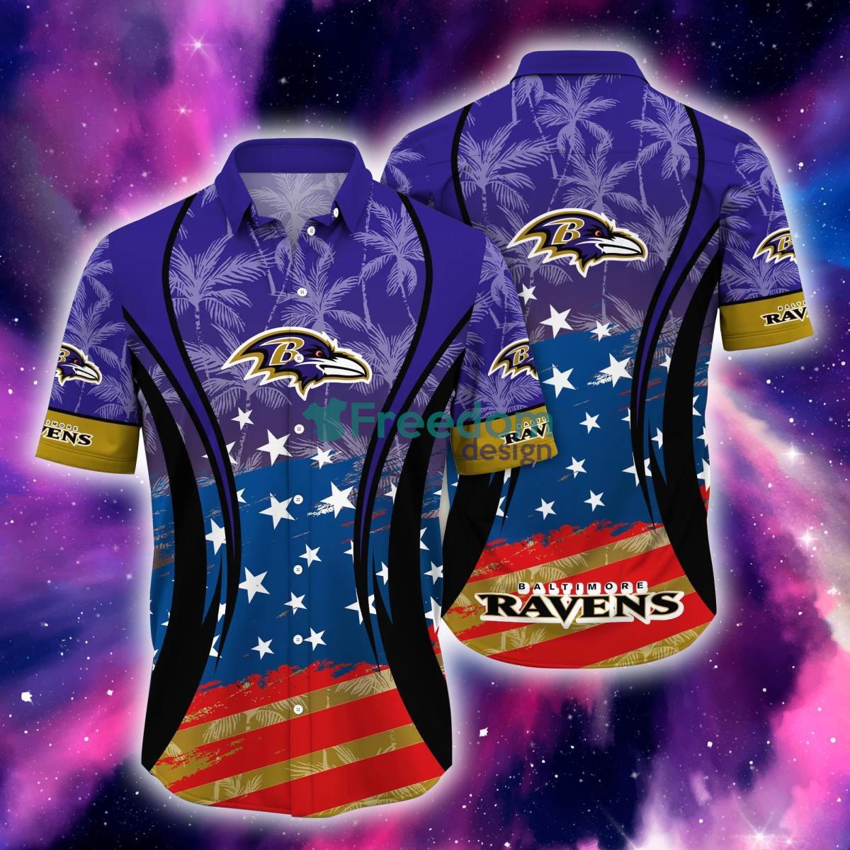 Baltimore Ravens NFL Hawaiian Shirt Trending Style For Fans - Freedomdesign