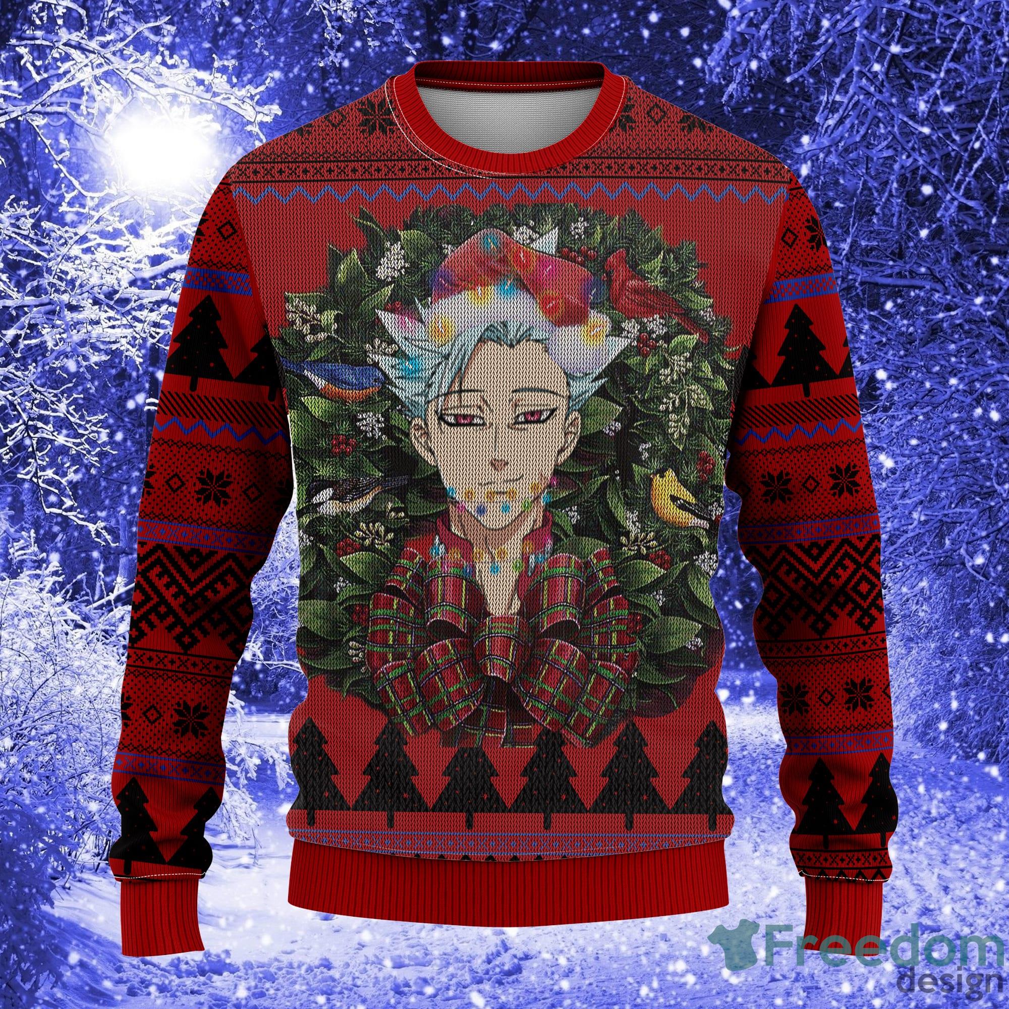 Ban Seven Deadly Sins Mc Thanksgiving Women Mens Ugly Christmas Sweater -  Freedomdesign