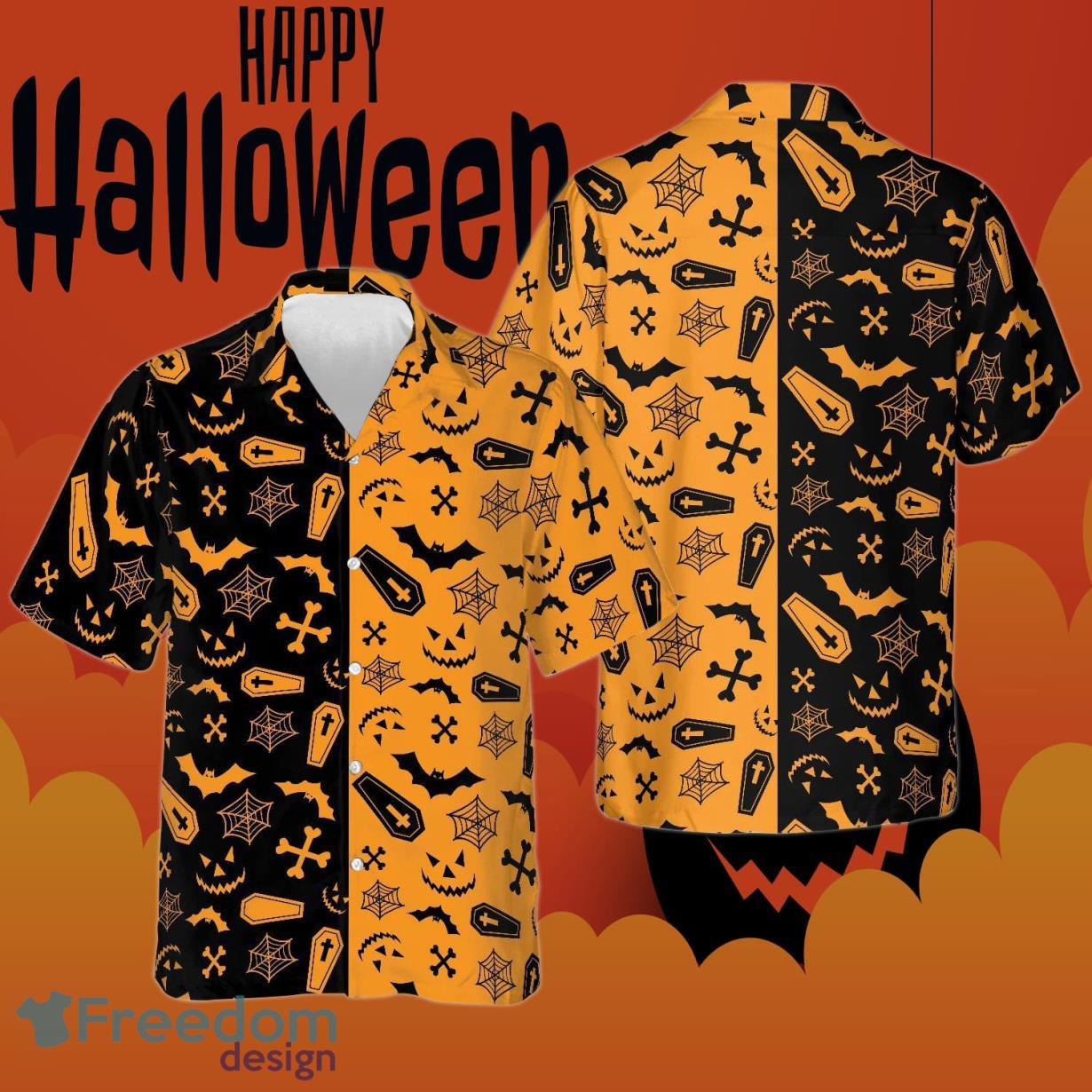 Bat Halloween Party Hawaiian Shirt Gifts For Adults Product Photo 1