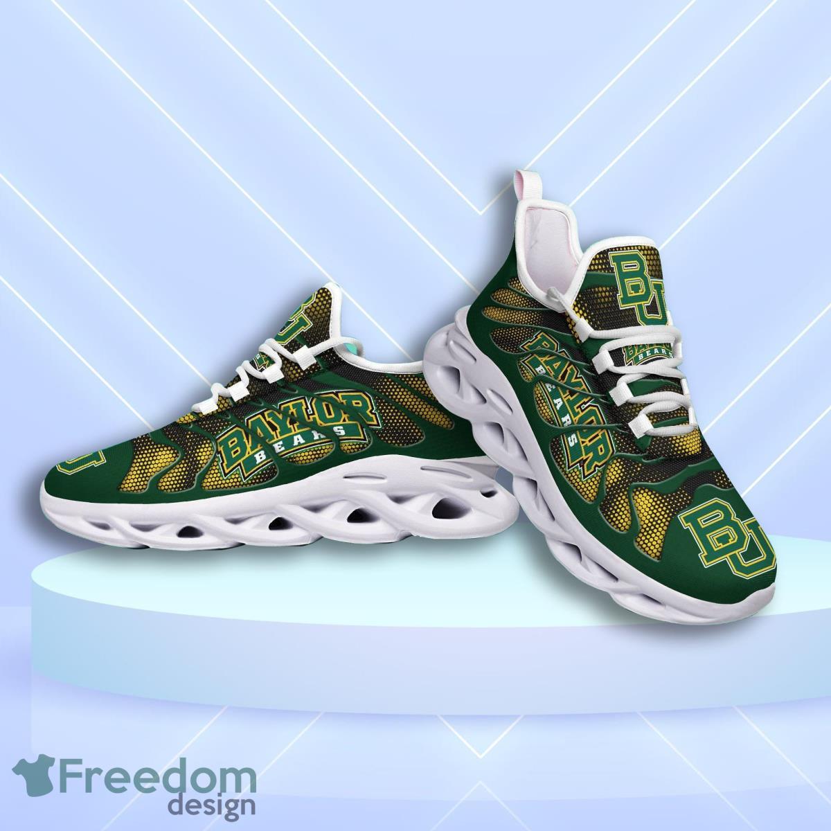 Baylor Bears Logo Hole Background 3D Max Soul Shoes Product Photo 1