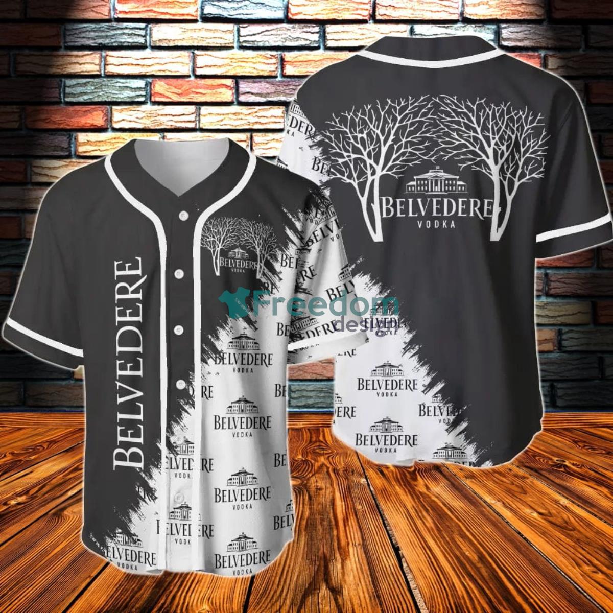 Belvedere Vodka Baseball Jersey Product Photo 1