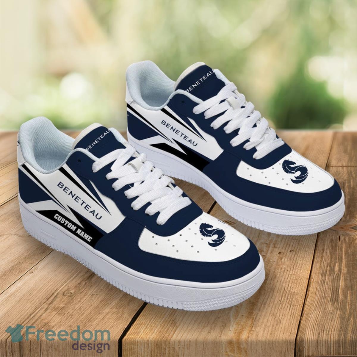 Beneteau Custom Name Air Force Shoes Sport Sneakers For Men Women Product Photo 2