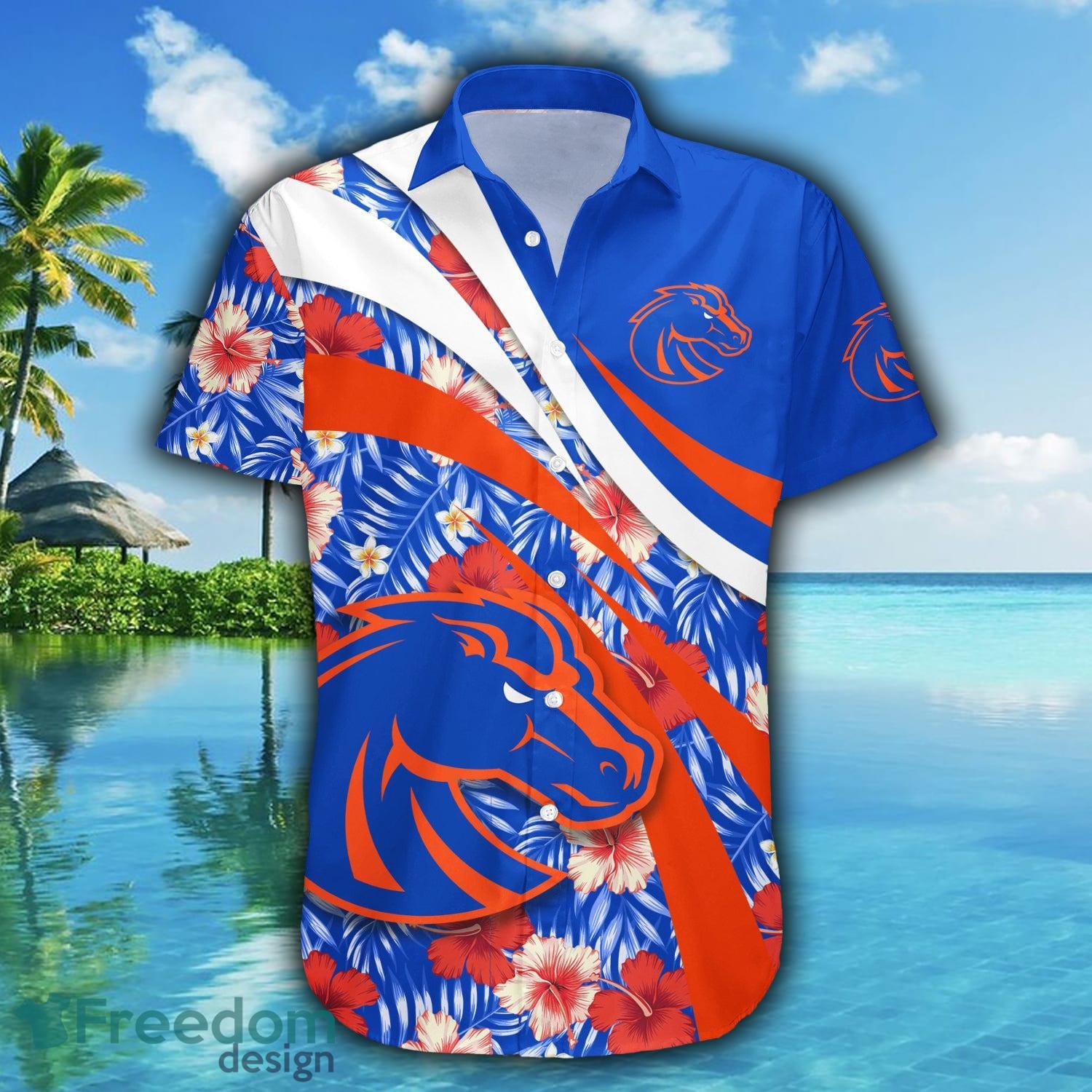 Top-selling item] Boise State Broncos NCAA Summer Holiday Hawaiian