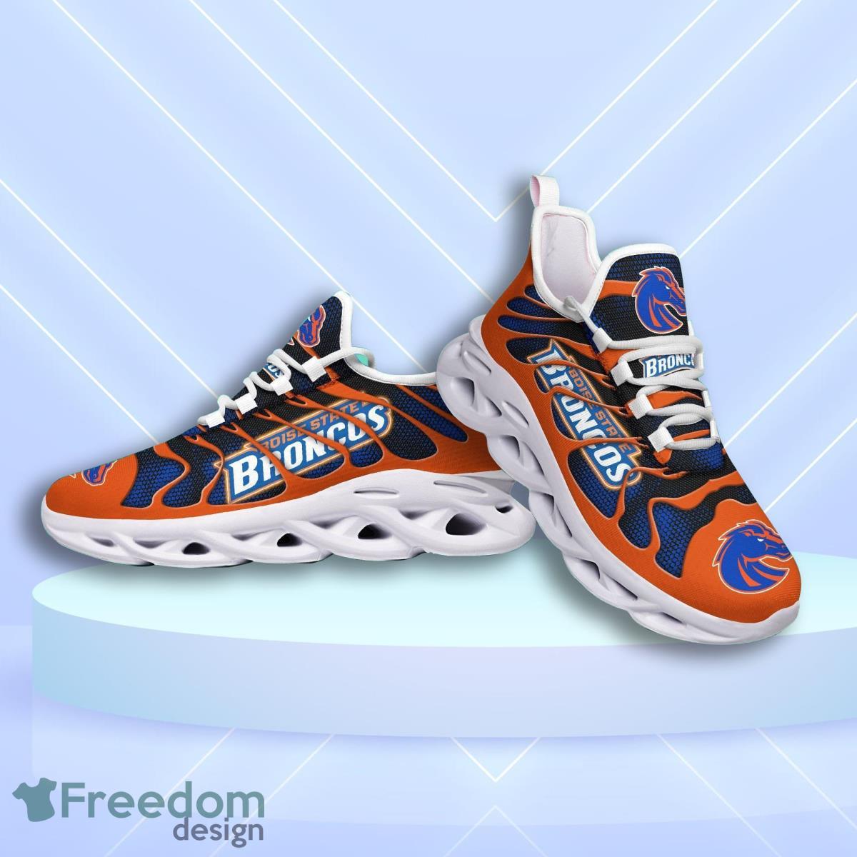 Boise State Broncos Logo Hole Background 3D Max Soul Shoes Product Photo 1