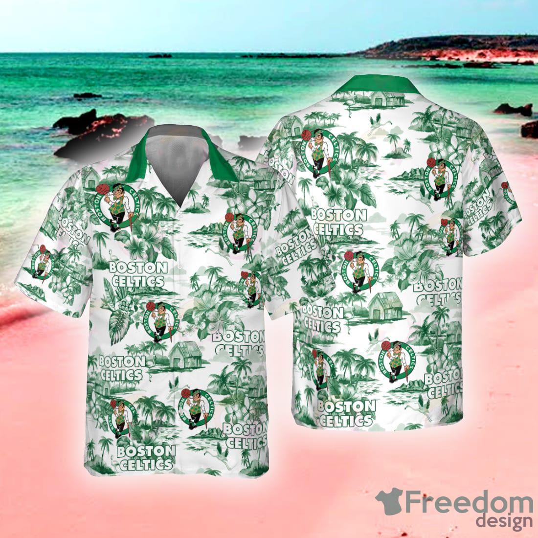 Boston Celtics Resort Hawaiian Shirt For Men And Women Gift Floral Aloha  Beach - Freedomdesign