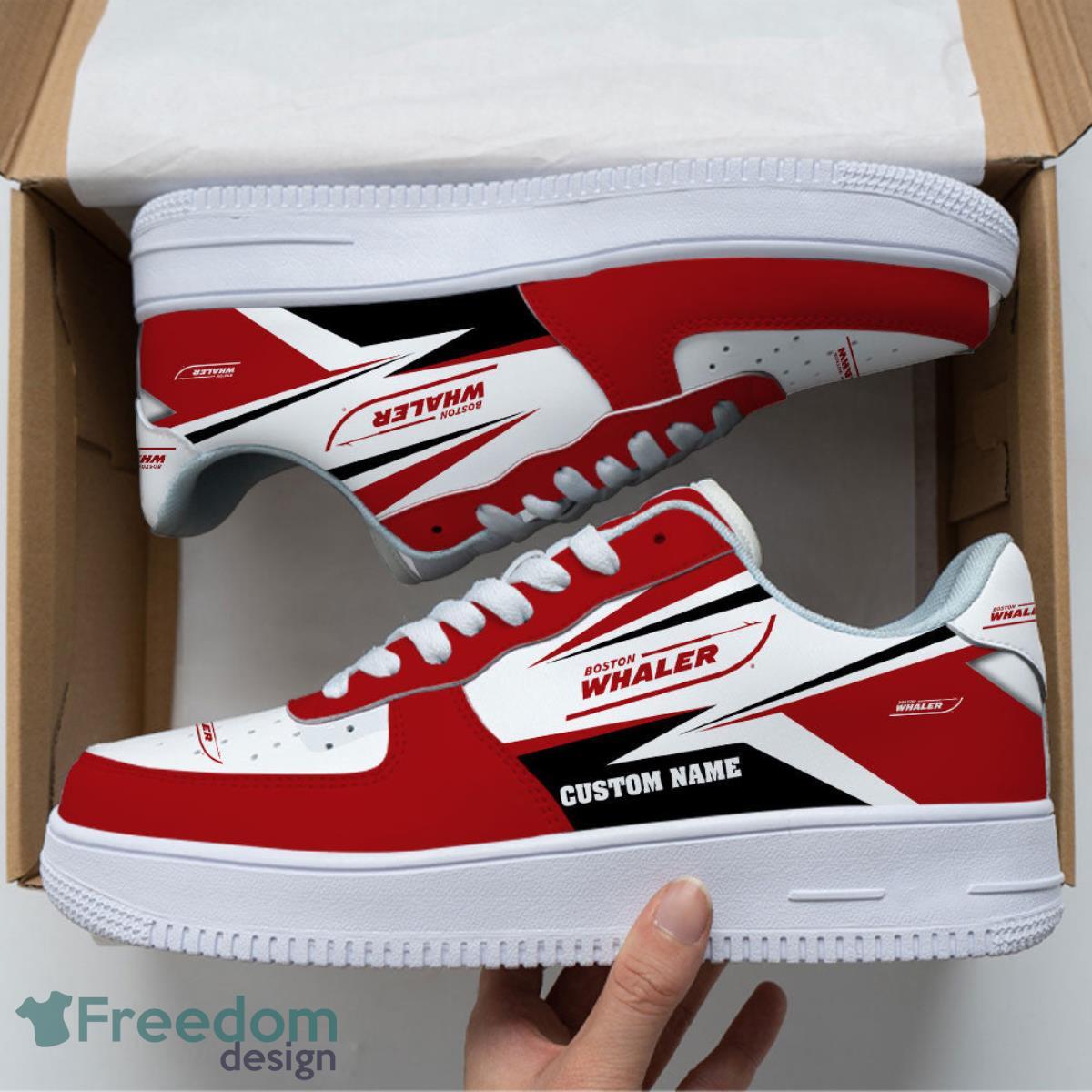 Boston Whaler Custom Name Air Force Shoes Sport Sneakers For Men Women Product Photo 1