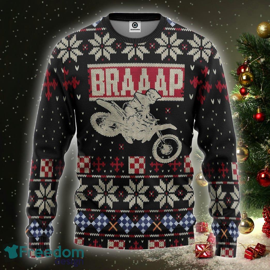 Braaap Ugly Christmas Sweater Gift For Men Women - Braaap Ugly Christmas Sweater Gift For Men Women_3
