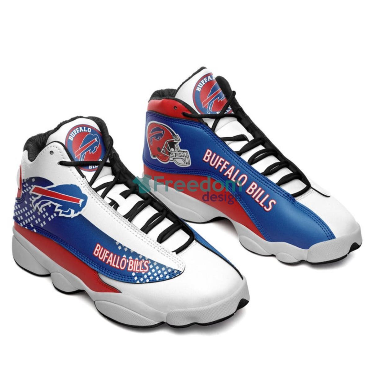 Buffalo Bills Air Jordan 13 Sneaker Shoes - Freedomdesign