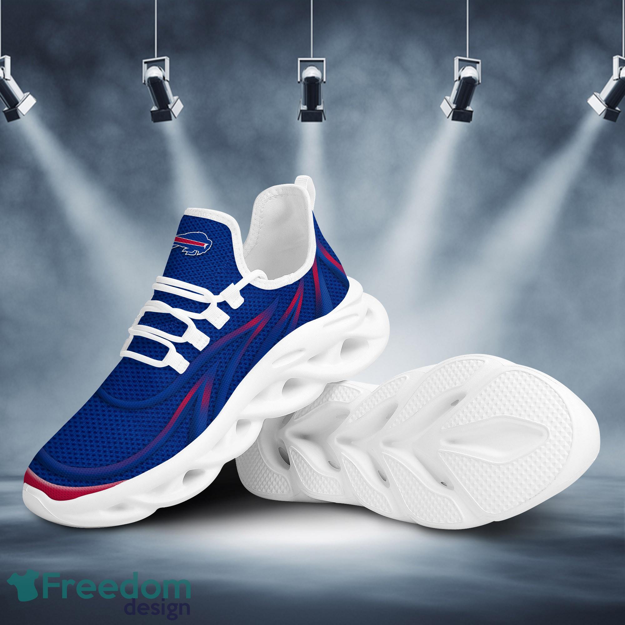 Buffalo Bills NFL New Clunky Sneaker Style 4 Max Soul Shoes For Men, Women  - Freedomdesign