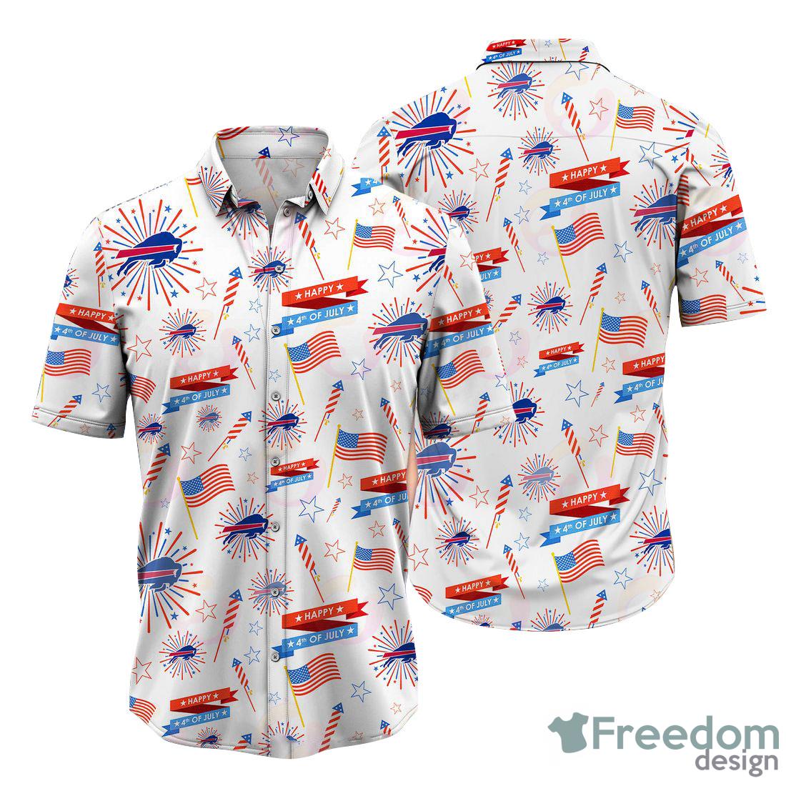 Custom Buffalo Bills Hawaiian T-Shirt For Men Women - Listentee