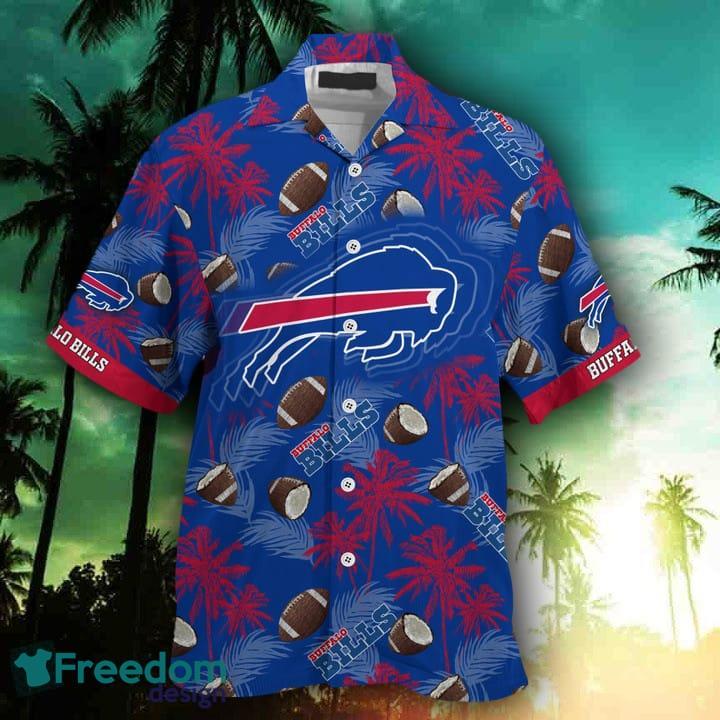 Buffalo Bills NFL Logo Combo Hawaiian Shirt And Short Summer For Men Women  - Freedomdesign