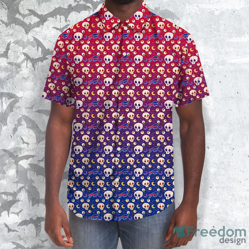 NFL Buffalo Bills Hawaiian Shirt Skull