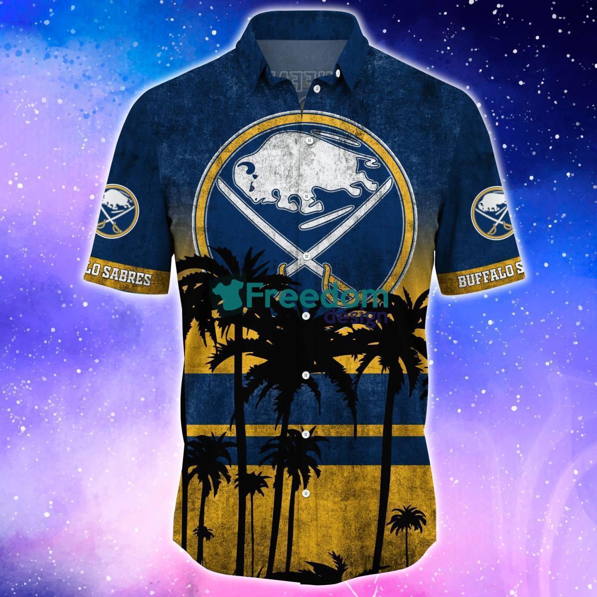 LIMITED] Buffalo Sabres NHL-Summer Hawaiian Shirt And Shorts, For