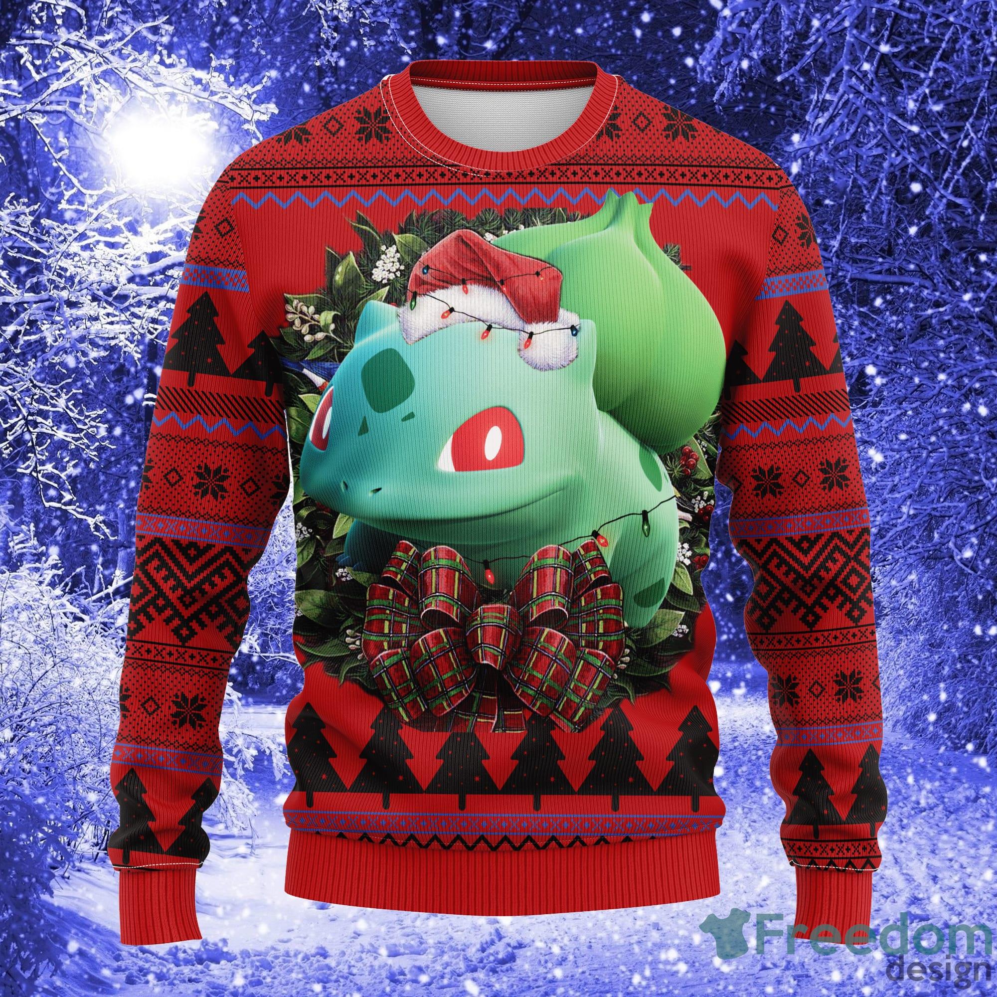 Bulbasaur christmas clearance sweater