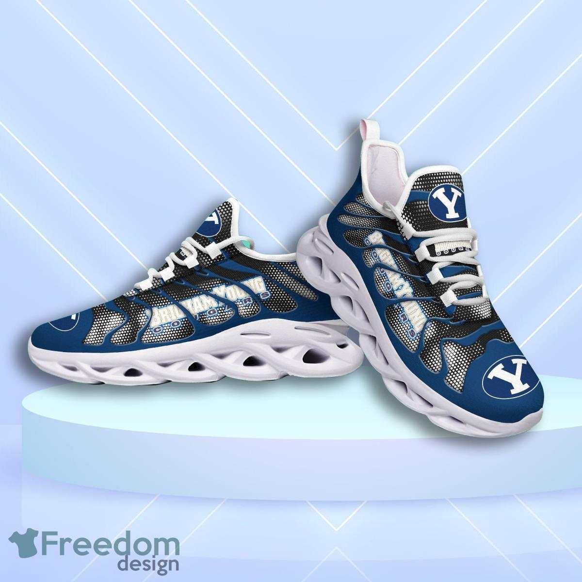 Byu Cougars Logo Hole Background 3D Max Soul Shoes Product Photo 1