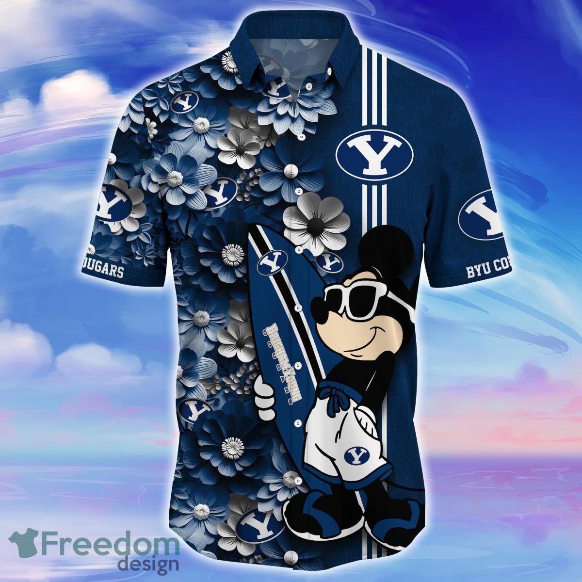 BYU Cougars Trending Hawaiian Shirt Best Gift For Fans Product Photo 2