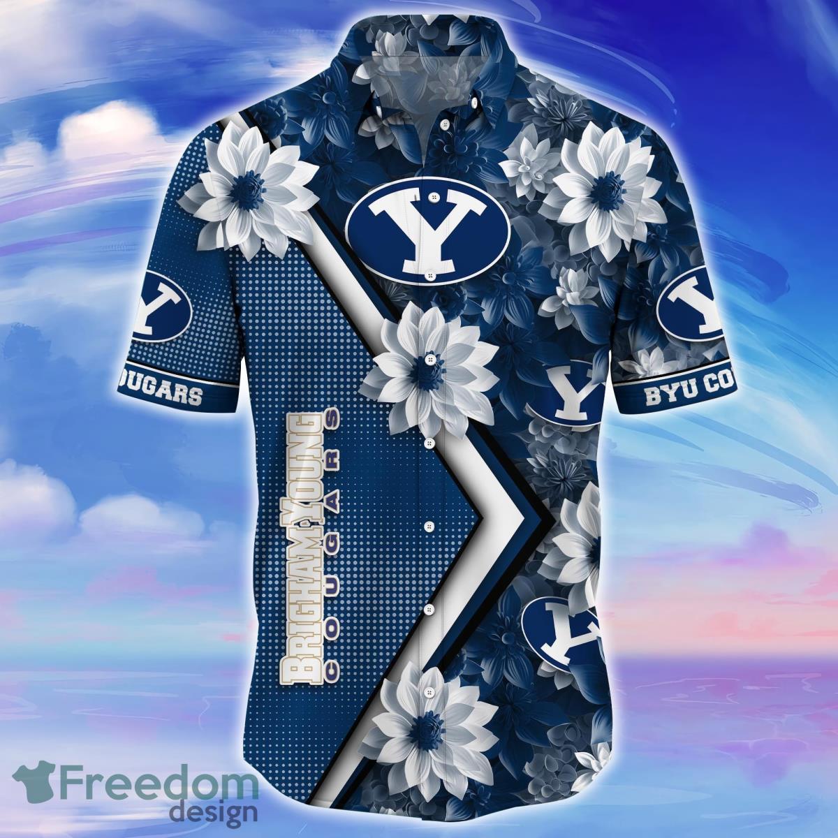 BYU Cougars Trending Hawaiian Shirt Gift For Fans Product Photo 2