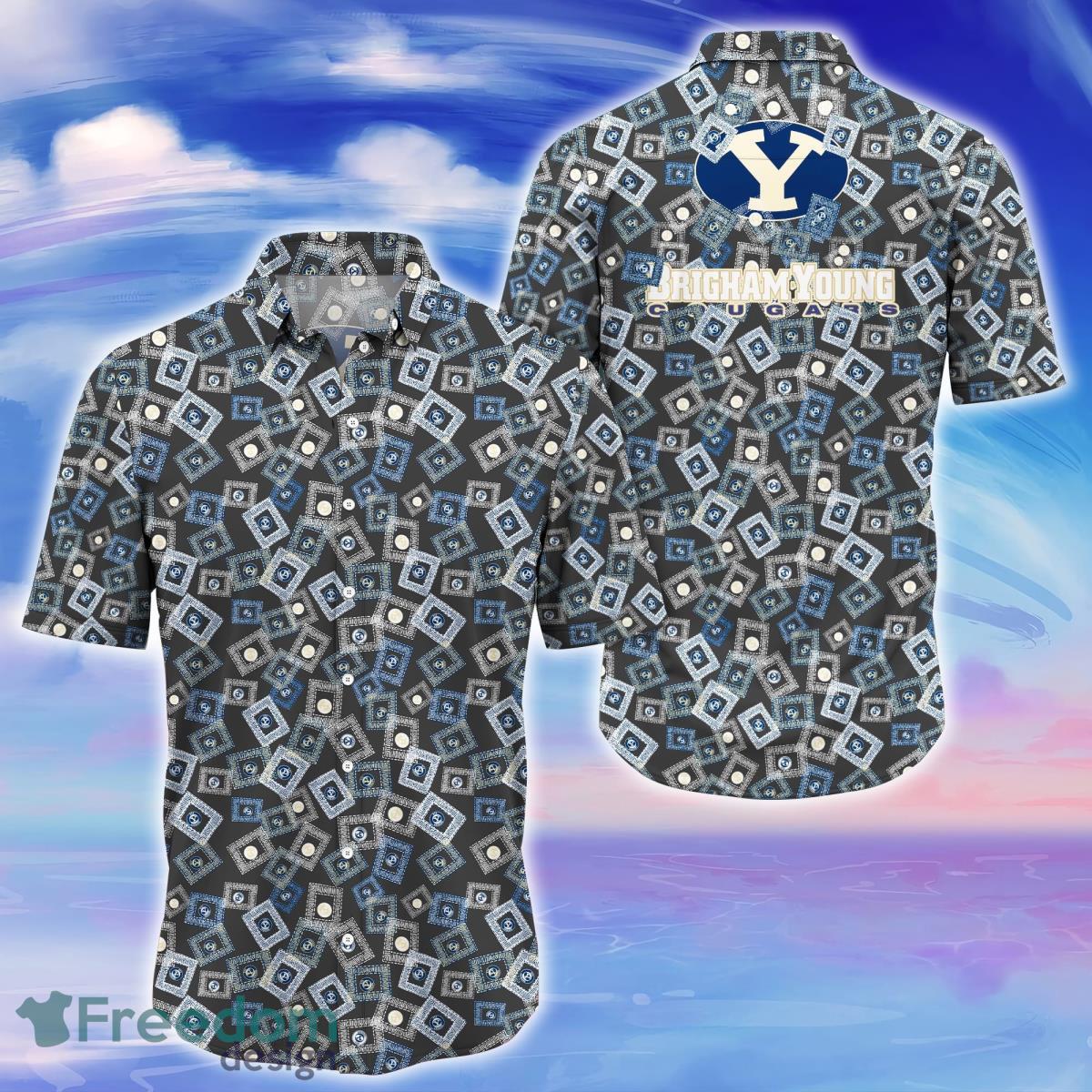 BYU Cougars Trending Hawaiian Shirt Gift For Men Women Fans Product Photo 1