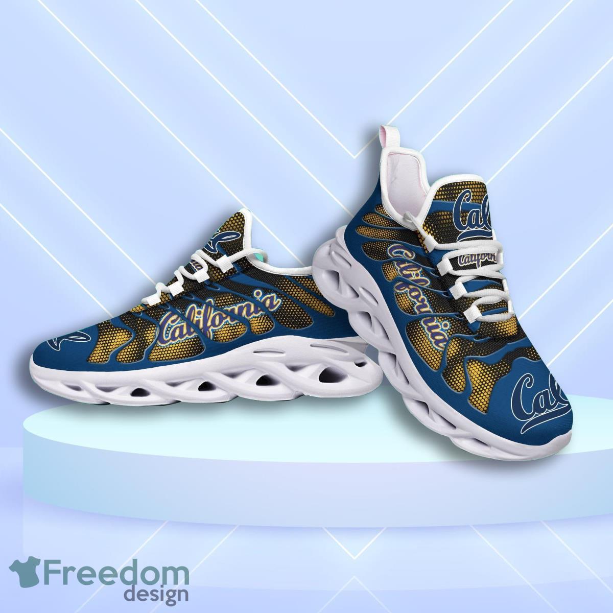 California Golden Bears Logo Hole Background 3D Max Soul Shoes Product Photo 1