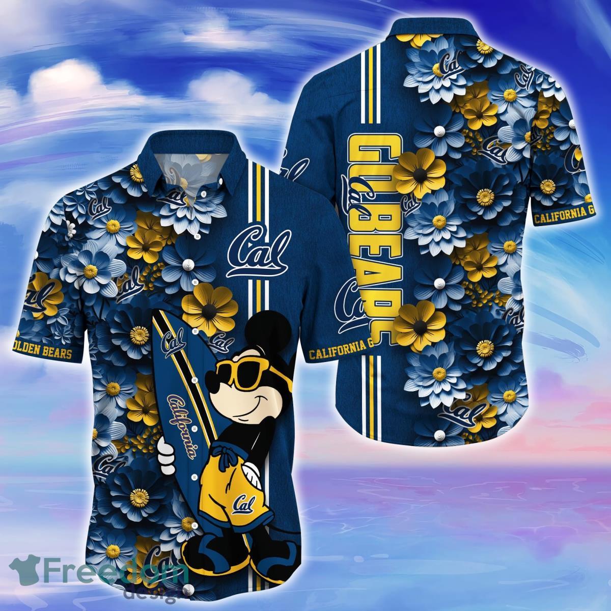 California Golden Bears Trending Hawaiian Shirt Best Gift For Fans Product Photo 1