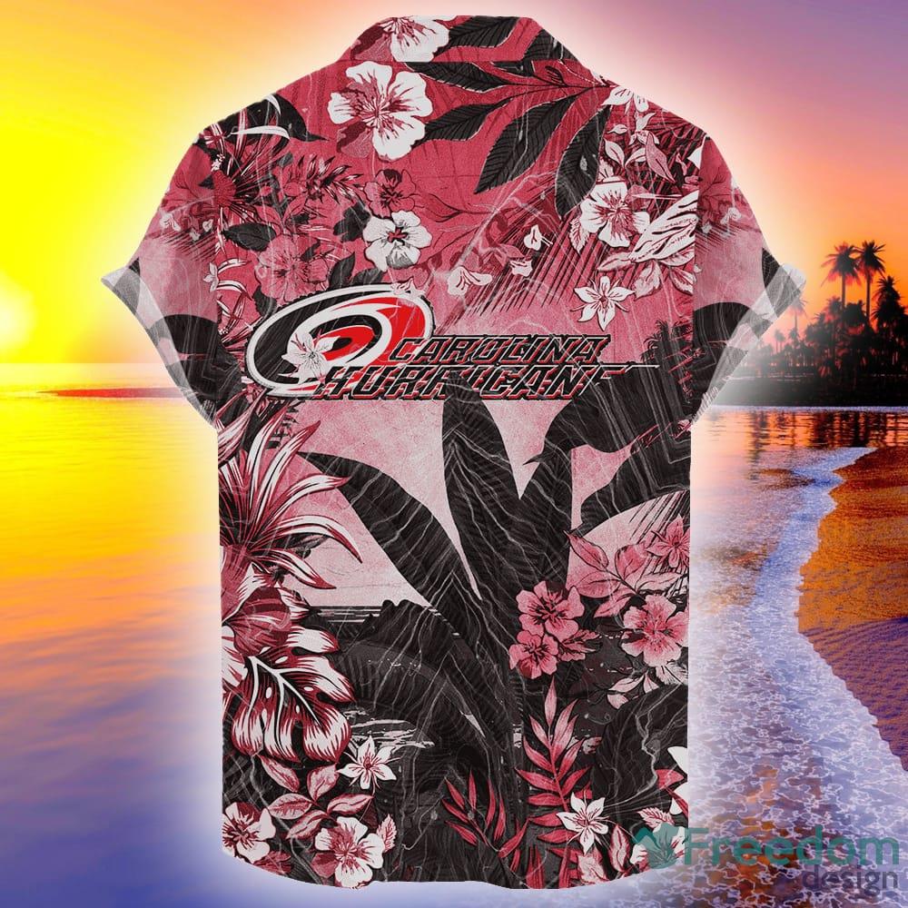 Carolina Hurricanes NHL Flower Hawaiian Shirt Best Gift For Men