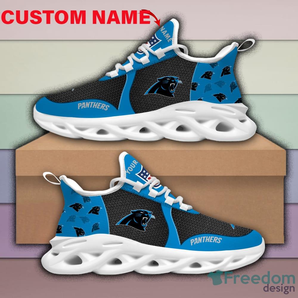 Carolina Panthers-Personalized Max Soul Shoes Best Gift For Men