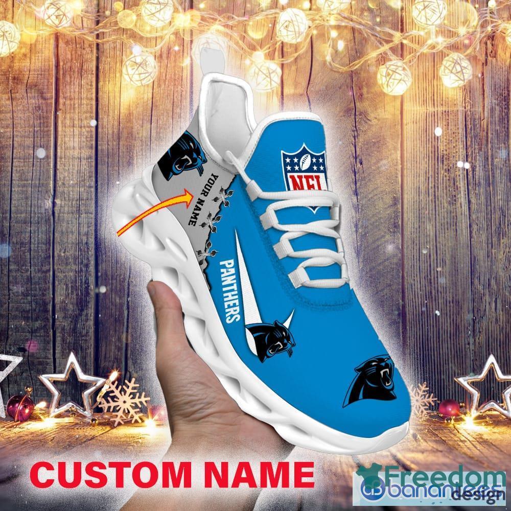 Carolina Panthers Max Soul Shoes Running Shoes Best Gift For Fans