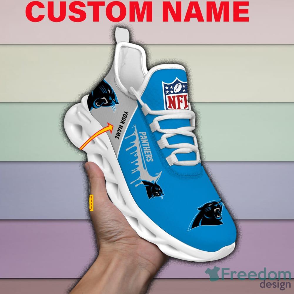 Carolina Panthers NFL Max Soul Shoes Gift For Sport's Fans - Freedomdesign