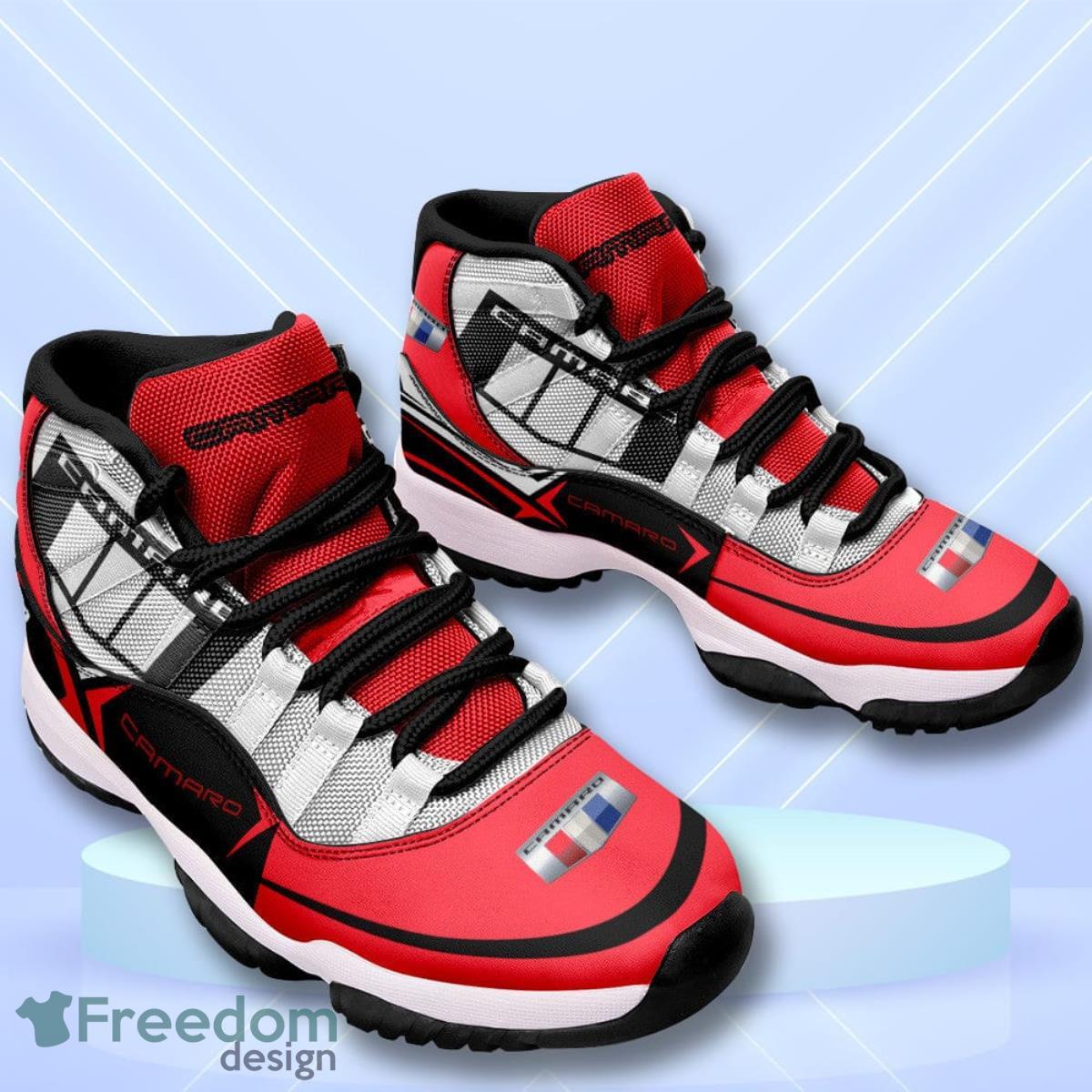 Chevrolet Camaro Custom Name Air Jordan 11  Sneakers Vintage Shoes Product Photo 2