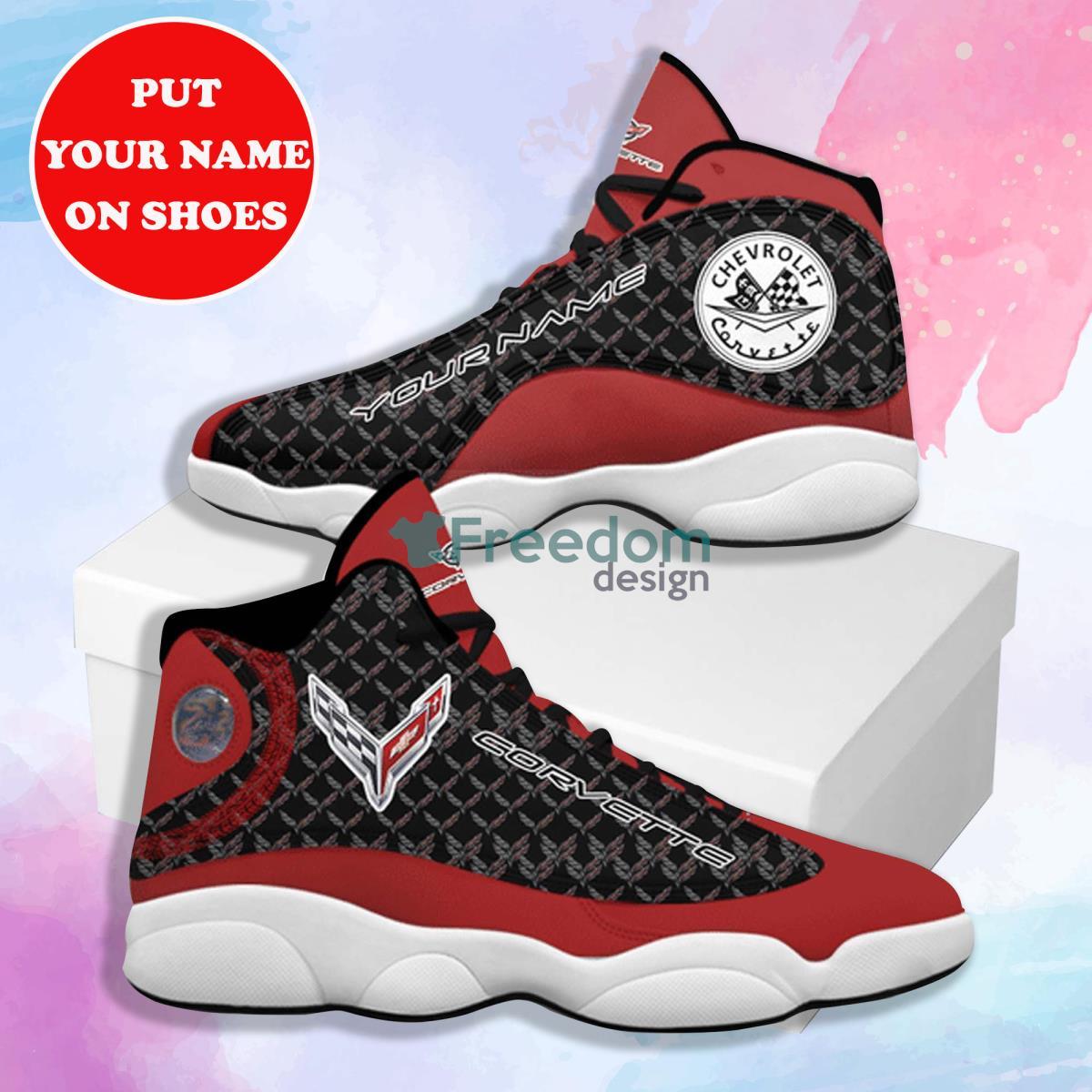 Chicago Bears Team Sports Symbol Pattern Custom Name Air Jordan 13 Shoes